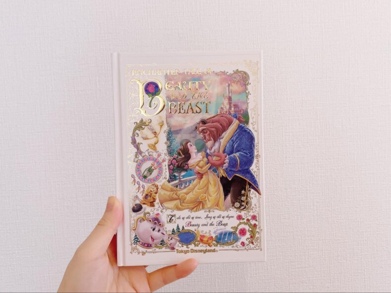 ディズニー「美女と野獣」のノートが可愛いから見てほしい！